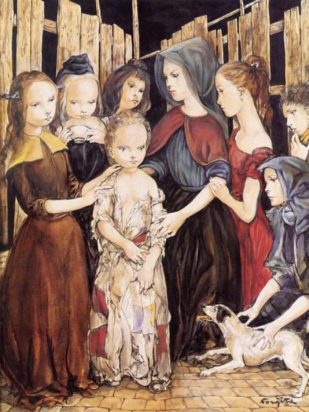 Lost Child by Tsuguharu Foujita