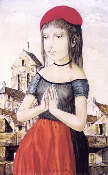 Meditation by Tsuguharu Foujita