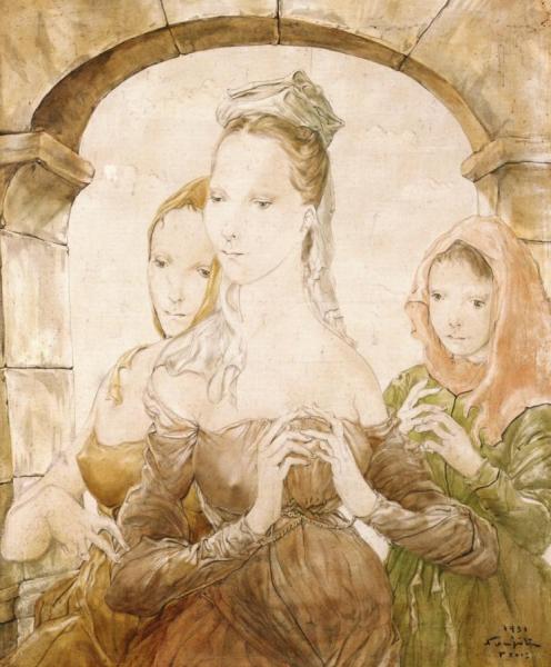 Prayer by Tsuguharu Foujita