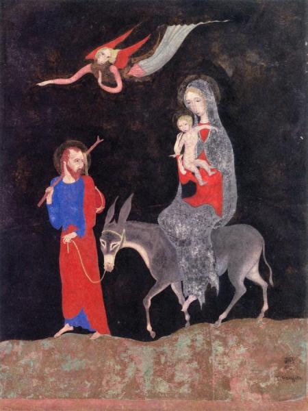 The Holy Family by Tsuguharu Foujita