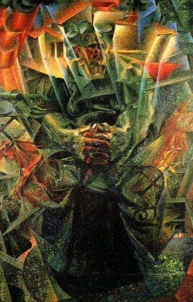 Materia by Umberto Boccioni Oil Painting Reproductions