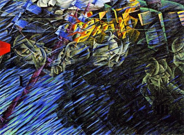 States Of Mind Ii - Those Who Stay by Umberto Boccioni Oil Painting Reproductions