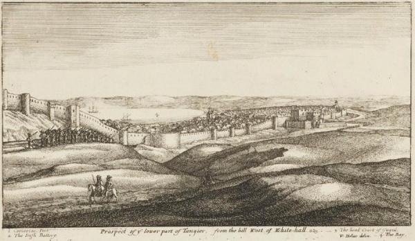 Prospect Of The Lower Part Of Tangier by Václav Hollar