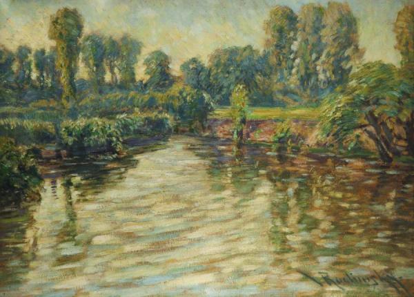 A Motif From Kolín Area by Václav Radimský