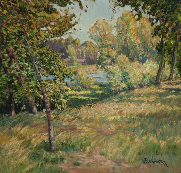 A Summer Day by Václav Radimský