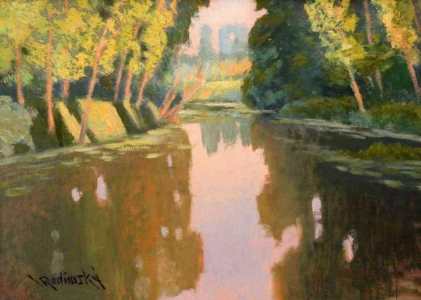 An Arm Of The Labe by Václav Radimský