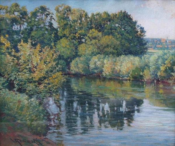 Banks Of The River by Václav Radimský