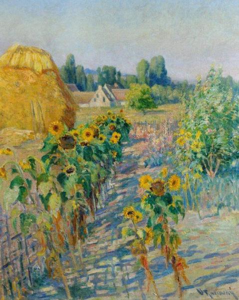 Landscape Near Giverny by Václav Radimský
