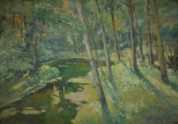 Spring In The Forest by Václav Radimský