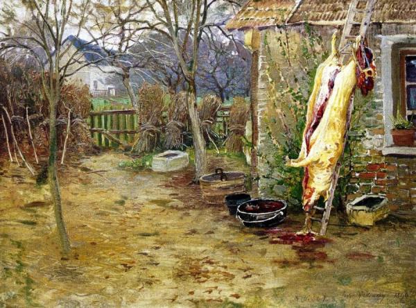 The Pig by Václav Radimský