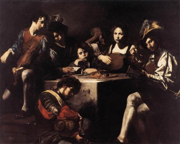 The Concert At The Bas-relief by Valentin De Boulogne