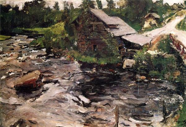 A Mill In Finland by Valentin Serov