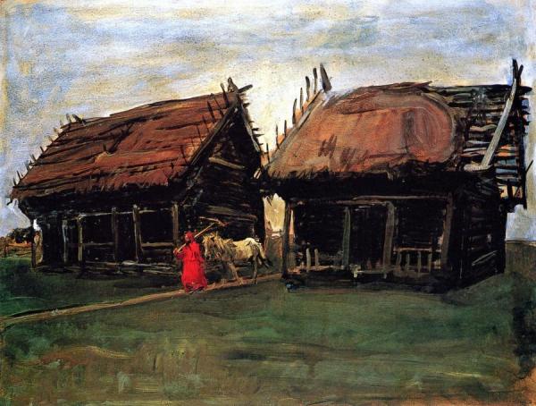 Barns by Valentin Serov