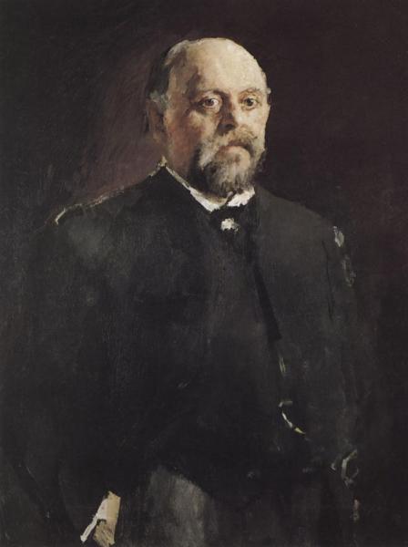 Portrait Of Savva Mamontov by Valentin Serov Oil Painting Reproductions