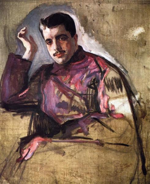 Valentin Serov Portrait Of Maria Lvova Oil Painting