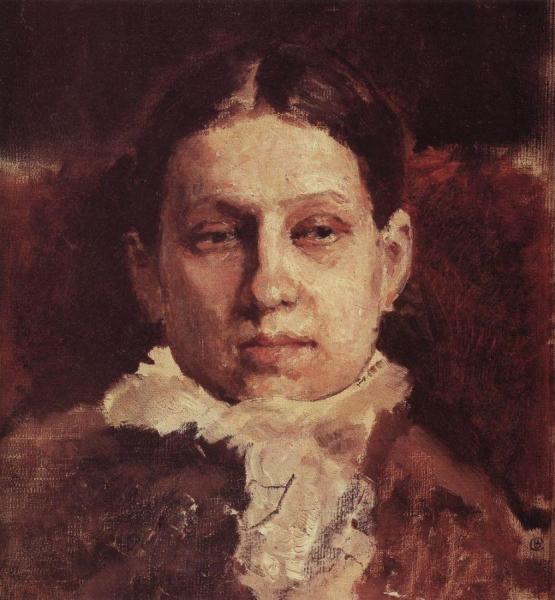 Portrait Of V.a. Repina by Valentin Serov Oil Painting Reproductions