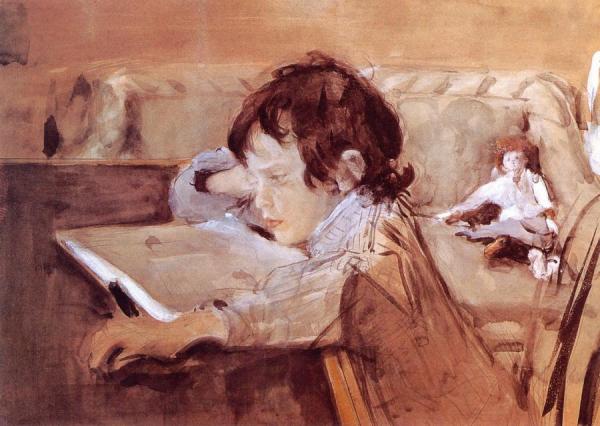 Sasha Serov by Valentin Serov