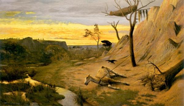 Valentin Walter Bromley Crow Indian Burial