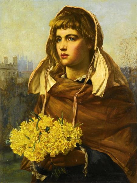 Fresh Flowers From The Country by Valentine Cameron Prinsep