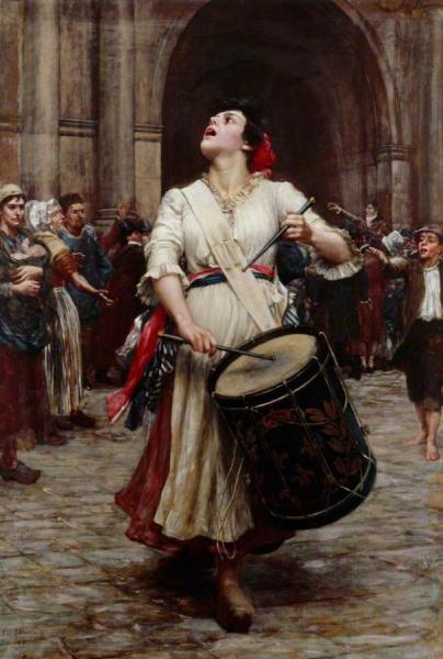 La Revolution by Valentine Cameron Prinsep