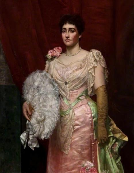 Lady Simpson by Valentine Cameron Prinsep Oil Painting Reproductions