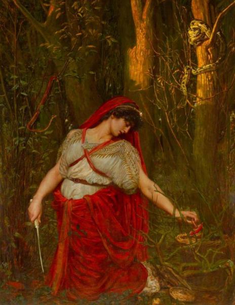 Medea The Sorceress by Valentine Cameron Prinsep