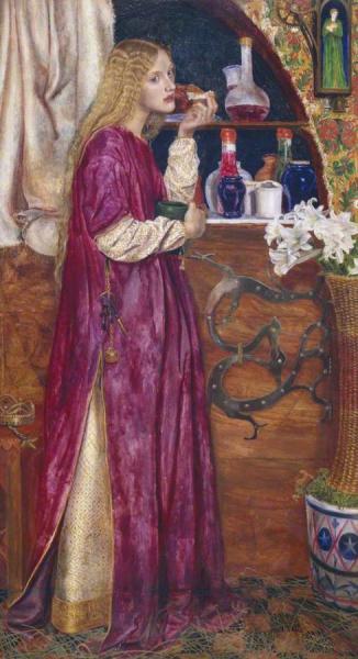 The Queen Was In The Parlour, Eating Bread And Honey by Valentine Cameron Prinsep