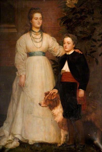 Valentine Cameron Prinsep Theresa Susey Helen Talbot, Later Marchioness Of Londonderry And Charles Henry John, Viscount Ingest