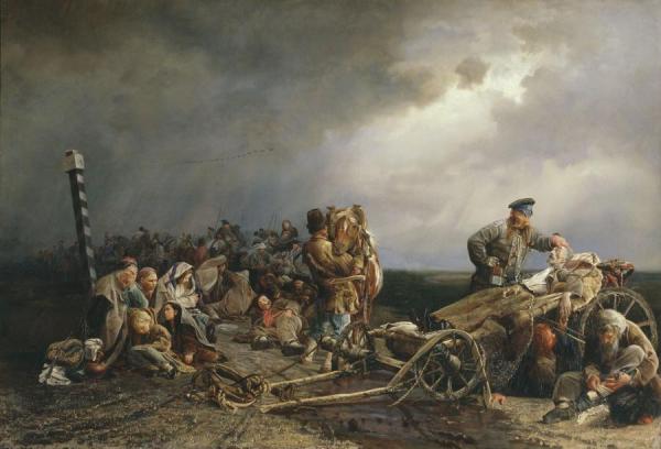 Prisoners' Rest by Valery Yakobi Oil Painting Reproductions