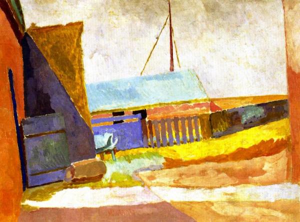 By The Estuary by Vanessa Bell Oil Painting Reproductions