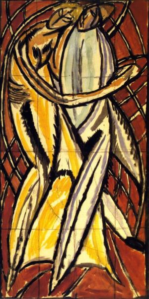 Dancing Couple by Vanessa Bell Oil Painting Reproductions