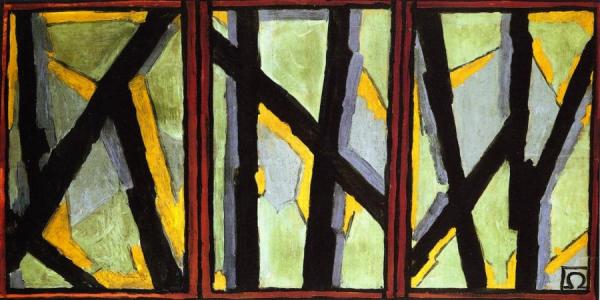 Design For Omega Rug by Vanessa Bell