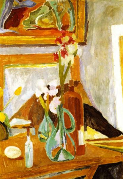 Vanessa Bell Flowers In The Studio