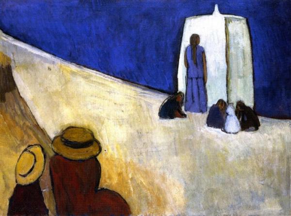 Studland Beach by Vanessa Bell Oil Painting Reproductions