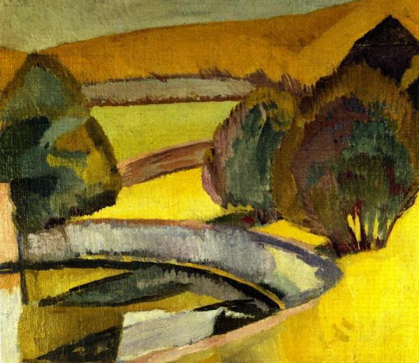 Vanessa Bell The Pond, Charleston