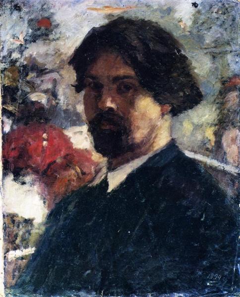 Self-portrait by Vasili Ivanovich Surikov