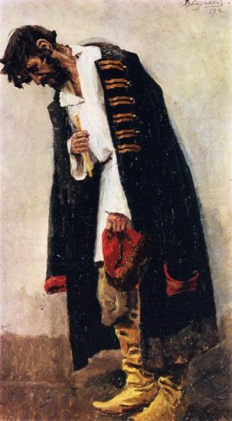 Stretlets Bidding Farewell To The People by Vasili Ivanovich Surikov