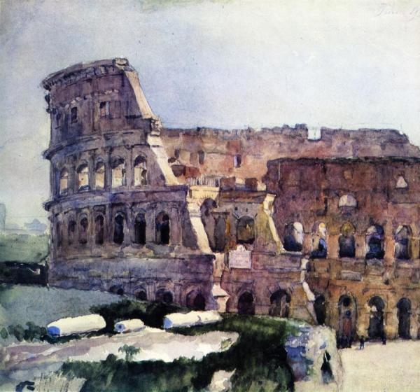 The Colosseum by Vasili Ivanovich Surikov