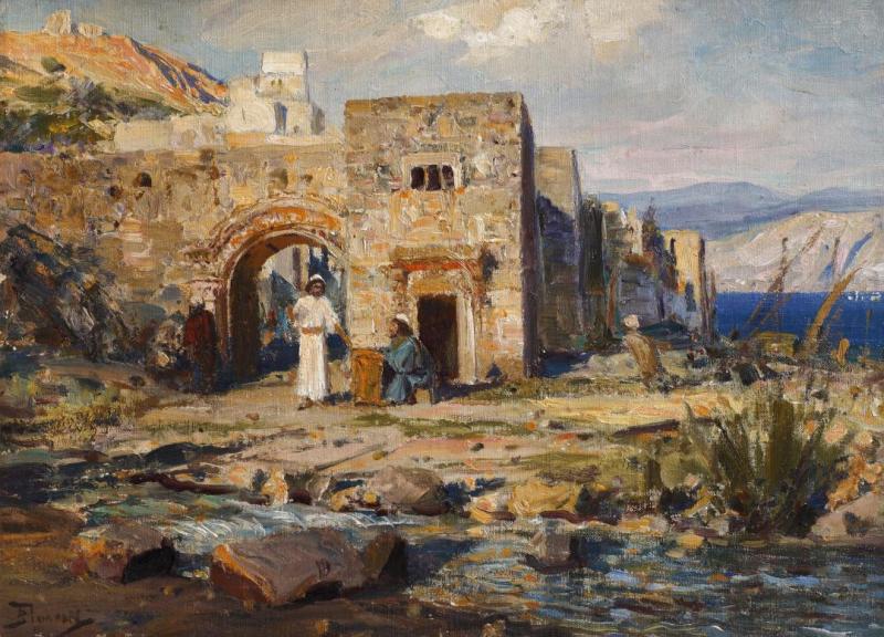 Levi Mathew, Circa 1900-1908 by Vasily Polenov Oil Painting Reproductions