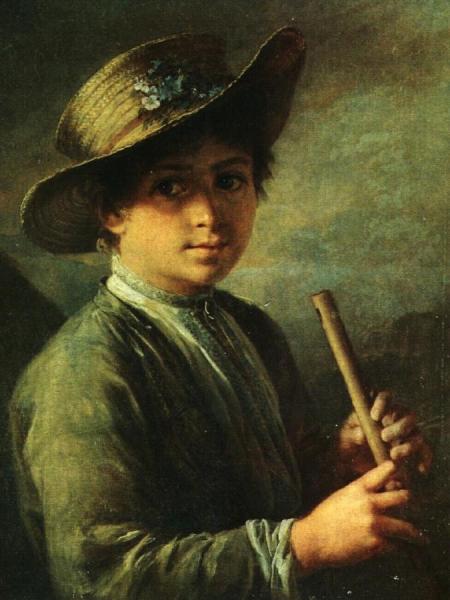Boy With Fife by Vasily Tropinin