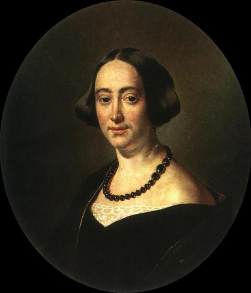 Elizaveta Mazurina by Vasily Tropinin