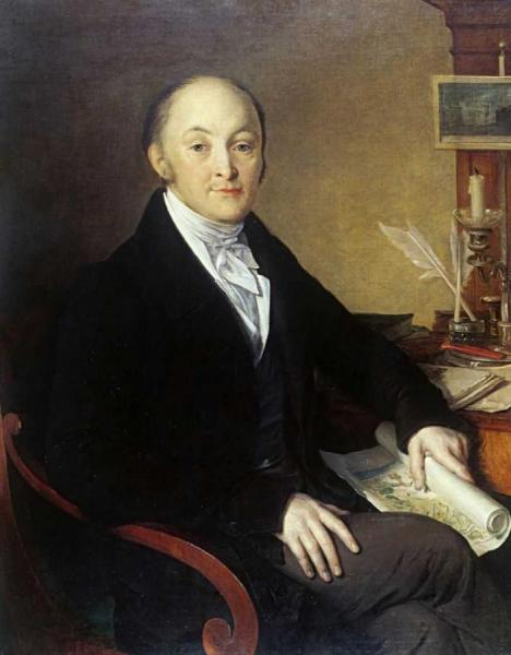Mikhail Speransky by Vasily Tropinin