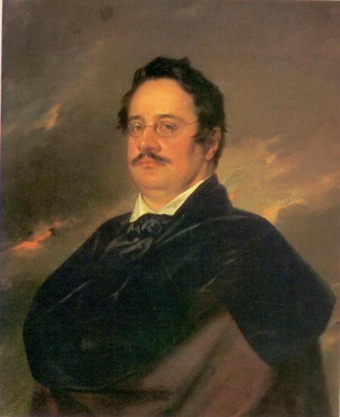 Nikolai Raevsky by Vasily Tropinin