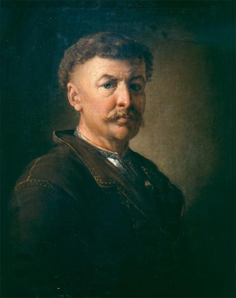Portrait Of A Ukrainian Peasant by Vasily Tropinin