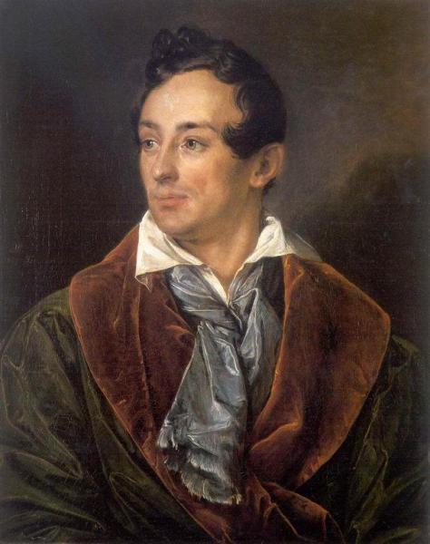 Portrait Of A Young Man In A Green Robe by Vasily Tropinin