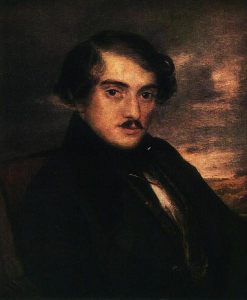 Portrait Of Alexander Zaikin by Vasily Tropinin