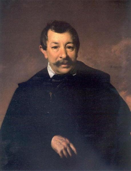 Vasily Tropinin Portrait Of An Unknown Man