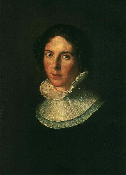 Portrait Of Elizabeth Ivanovna Naryshkina by Vasily Tropinin