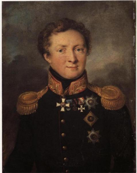 Portrait Of General Gorchakov by Vasily Tropinin