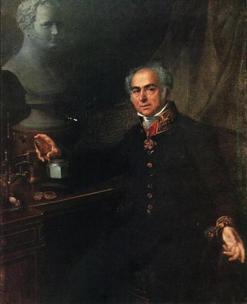 Portrait Of K.a. Leberecht by Vasily Tropinin